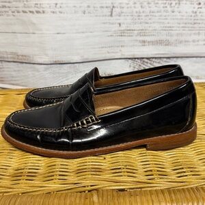 Weejuns Original Penny Leather Loafers GH Bass Black